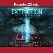 Okładka książki The Extinction Joshua T. Calvert