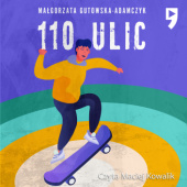 Okładka książki 110 ulic Małgorzata Gutowska-Adamczyk