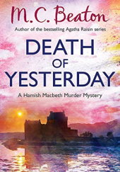 Okładka książki Death of Yesterday M.C. Beaton