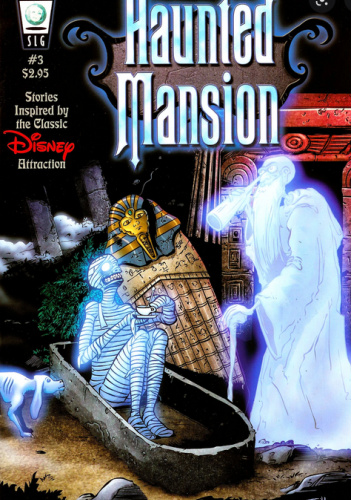 Okładki książek z cyklu Haunted Mansion (2005)