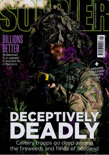 Okładki książek z serii Soldier Monthly Magazine