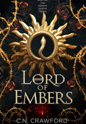 Okładka książki Lord of embers C.N. Crawford
