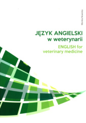 Okładka książki Język angielski w weterynarii Monika Nowicka