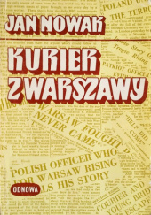Okładka książki Kurier z Warszawy Jan Nowak-Jeziorański