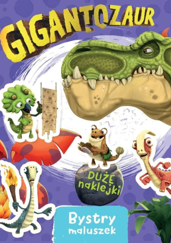 Okładki książek z serii Gigantozaur