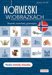Okładka książki Norweski w obrazkach. Słówka, rozmówki, gramatyka Karolina Breś