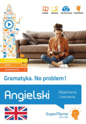 Okładka książki Gramatyka. No problem! Angielski. Objaśnienia i ćwiczenia (poziom A1-C1) Henryk Krzyżanowski