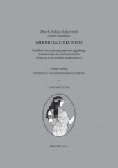 Okładka książki Mikerija Lilia Nilu Józef Julian Sękowski