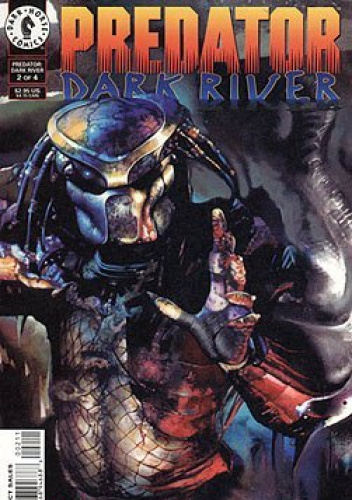 Okładki książek z cyklu Predator: Dark River