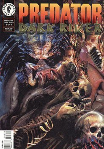 Okładki książek z cyklu Predator: Dark River