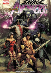 Okładka książki Savage Avengers. Tom 1 Mike Deodato Jr., Gerry Duggan, Patch Zircher