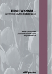 Okładka książki Bliski Wschód - czynniki i skutki destabilizacji Bogdan Grenda, Joanna Marszałek-Kawa