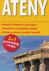 Okładka książki Ateny 2w1. Przewodnik + mapa Piotr Jabłoński