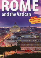 Okładka książki Rzym i Watykan. Plan miasta 1:15 000 praca zbiorowa