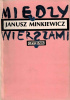 Okładka książki Między wierszami Janusz Minkiewicz