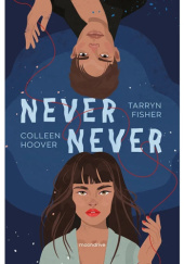 Okładka książki Never Never Tarryn Fisher, Colleen Hoover