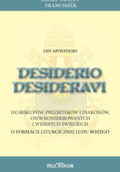 Okładka książki List apostolski Desiderio desideravi Franciszek (papież)