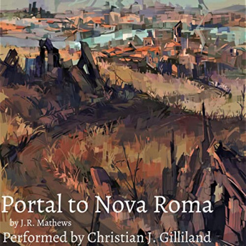 Okładki książek z cyklu Portal to Nova Roma