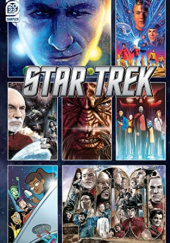 Okładka książki Star Trek Sampler Kirsten Beyer, Mike Johnson, Collin Kelly, Jackson Lanzing, Scott Tipton
