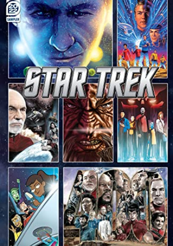 Okładki książek z cyklu Star Trek (2022-)
