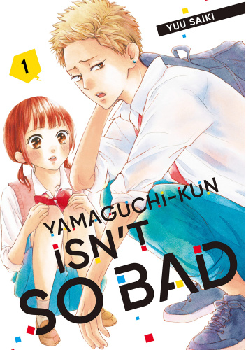 Okładki książek z cyklu Yamaguchi-kun Isn't So Bad