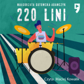 Okładka książki 220 linii Małgorzata Gutowska-Adamczyk