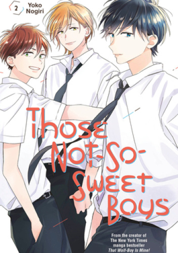 Okładki książek z cyklu Those Not-So-Sweet Boys
