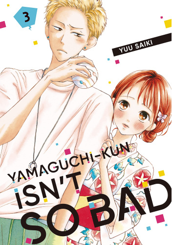 Okładki książek z cyklu Yamaguchi-kun Isn't So Bad