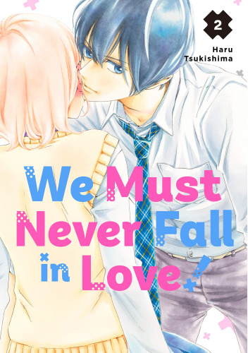 Okładki książek z cyklu We Must Never Fall in Love!