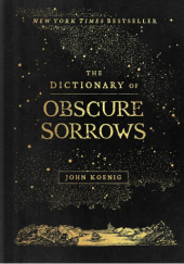 Okładka książki The Dictionary of Obscure Sorrows John Koenig