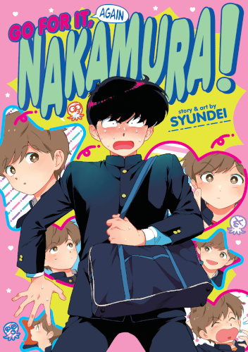Okładki książek z cyklu Go For It, Nakamura!