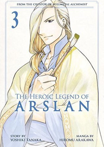 Okładki książek z cyklu The Heroic Legend of Arslan