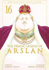 Okładka książki The Heroic Legend of Arslan, Vol. 16 Hiromu Arakawa, Yoshiki Tanaka