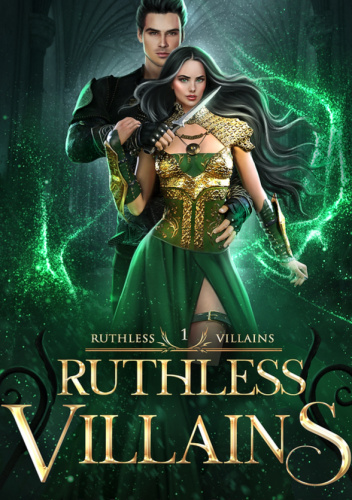 Okładki książek z cyklu Ruthless villains