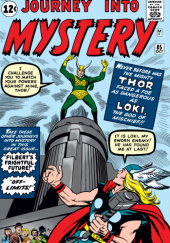 Okładka książki Journey Into Mystery (1952) #85 - W potrzasku Lokiego Boga Oszustw! Jack Kirby, Stan Lee, Larry Lieber