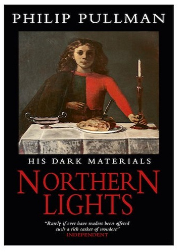 Okładki książek z cyklu His Dark Materials