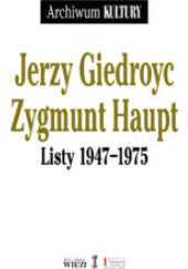 Okładka książki Listy 1947-1975 Jerzy Giedroyć, Zygmunt Haupt