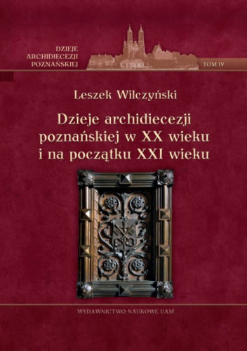 Okładki książek z cyklu Dzieje Archidiecezji Poznańskiej
