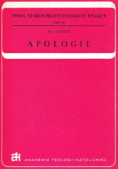 Okładka książki Apologie św. Atanazy Wielki