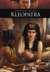 Okładka książki Oni tworzyli historię - Kleopatra Victor Battaggion, Andrea Meloni
