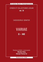 Okładka książki Variae (I-XII) św. Kasjodor