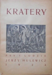 Okładka książki Kratery Jerzy Hulewicz
