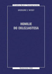 Okładka książki Homilie do Eklezjastesa św. Grzegorz z Nyssy