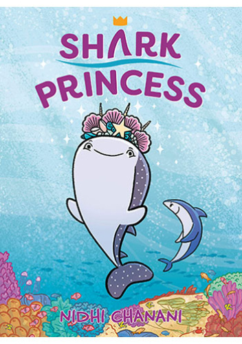 Okładki książek z cyklu Shark Princess