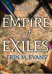 Okładka książki Empire of Exiles Erin M. Evans
