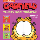 Okładka książki Garfield. Tłusty koci trójpak. Tom 13 Jim Davis