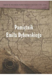 Okładka książki Pamiętnik Emila Dybowskiego Anna Brus