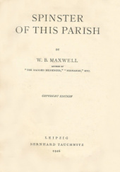 Okładka książki Spinster of this Parish William Babington Maxwell