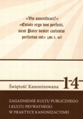 Okładka książki Zagadnienie kultu publicznego i kultu prywatnego w praktyce kanonizacyjnej Szczepan Praśkiewicz OCD, praca zbiorowa