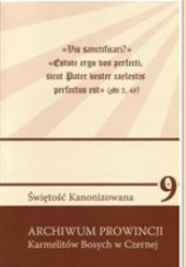 Okładka książki Archiwum Prowincji Karmelitów Bosych w Czernej Benignus Józef Wanat OCD